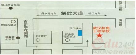 武汉08年经济师考试考点地图