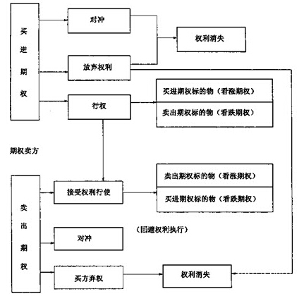 期权交易的了结形式图